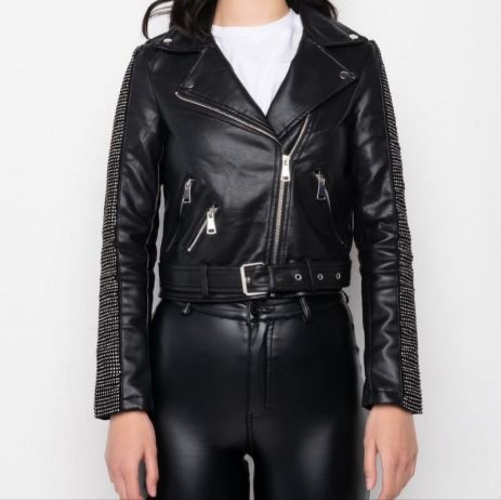 Azalea Wang Controlla Two Moto Jacket